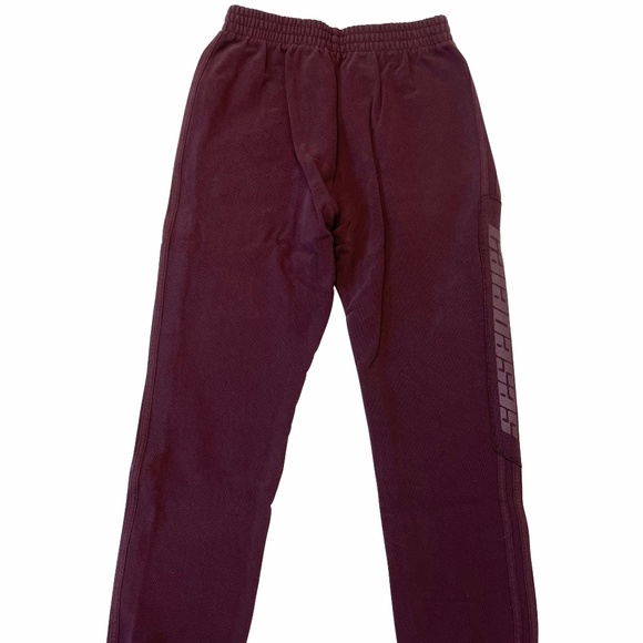 Yeezy Calabasas Sweatpants in Oxblood - Picture 1 of 4